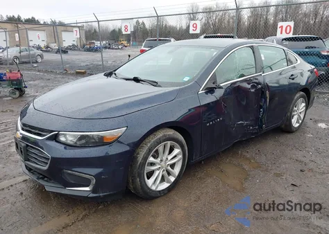 2016 Chevrolet Malibu 1Lt из США, поврежденный, VIN 1G1ZE5ST8GF218457